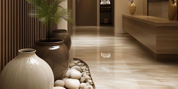 Plant Vase Floor Hallway