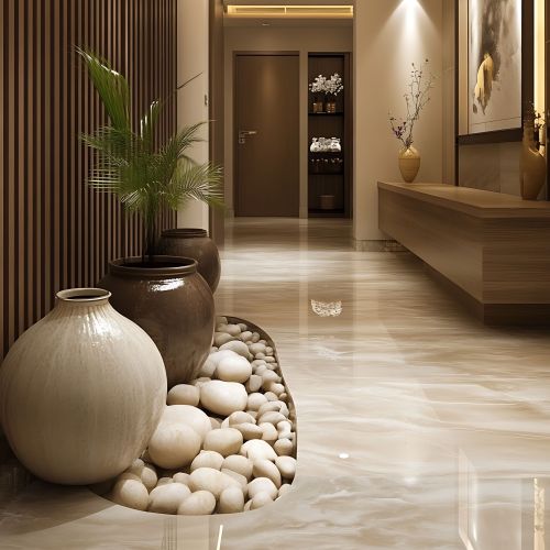 Plant Vase Floor Hallway